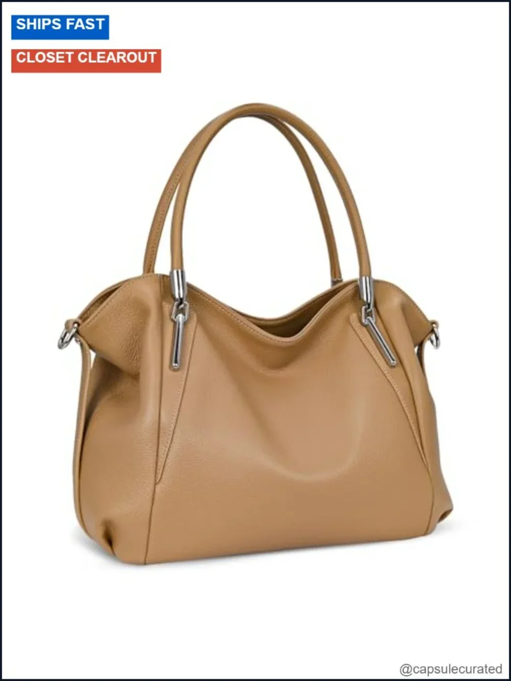 Genuine Leather Women's Hobo Satchel Handbag Crossbody Shoulder Bag Tote